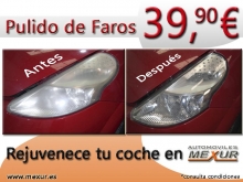 OFERTA PULIDO DE FAROS 2 x 39.90€